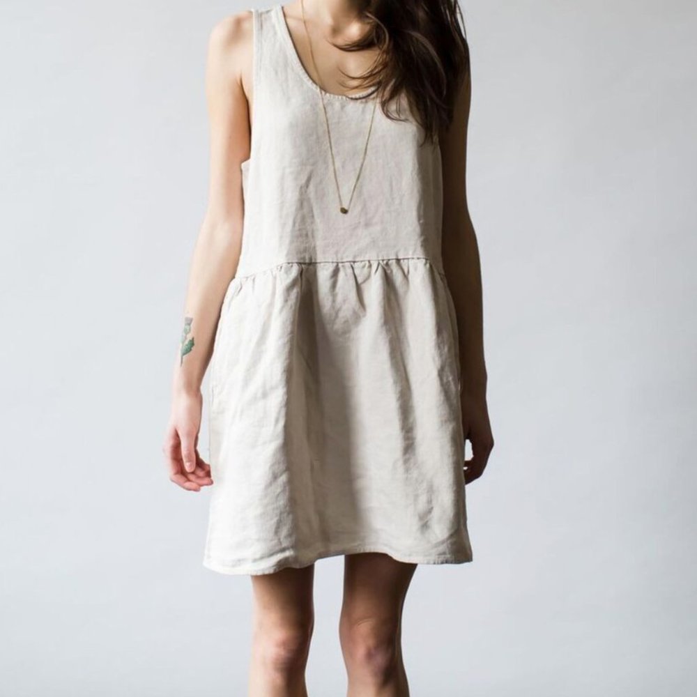 SOLD EUC Jungmaven Moab Dress - Washed Canvas - M